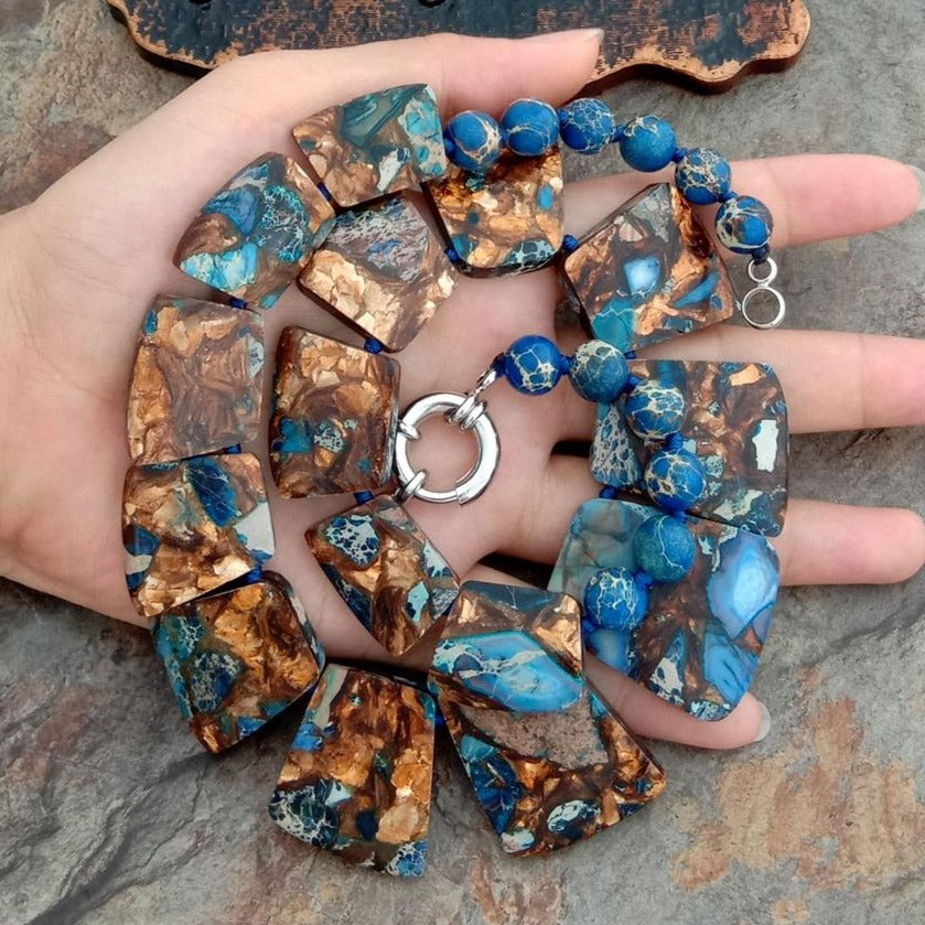 The Lissa Jasper Necklace