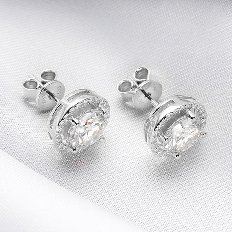 The Quinn Moissanite Earrings