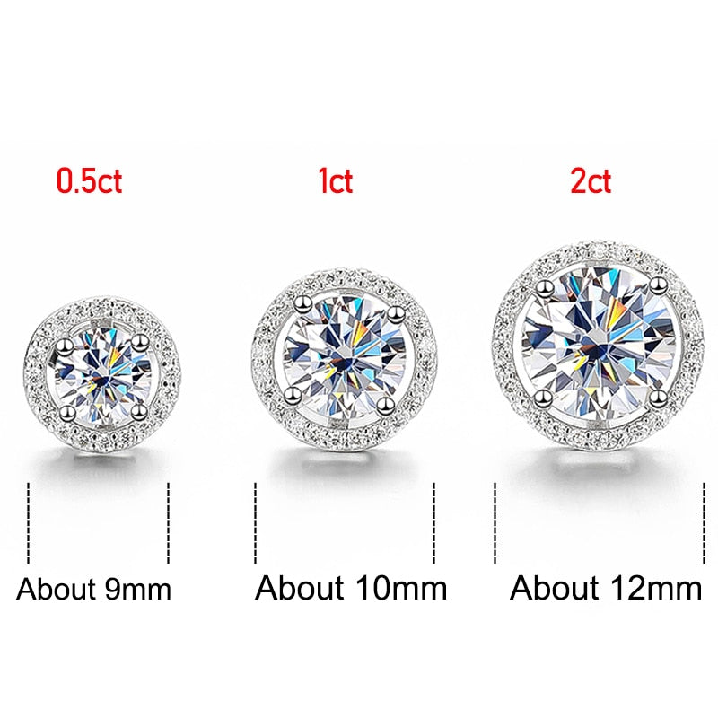 The Quinn Moissanite Earrings