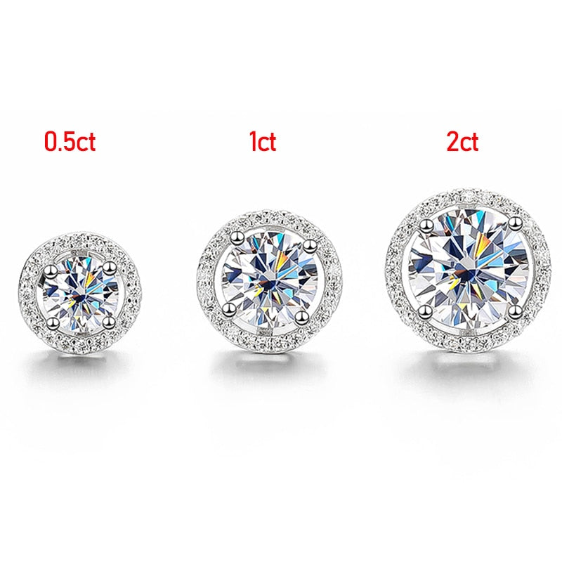 The Quinn Moissanite Earrings