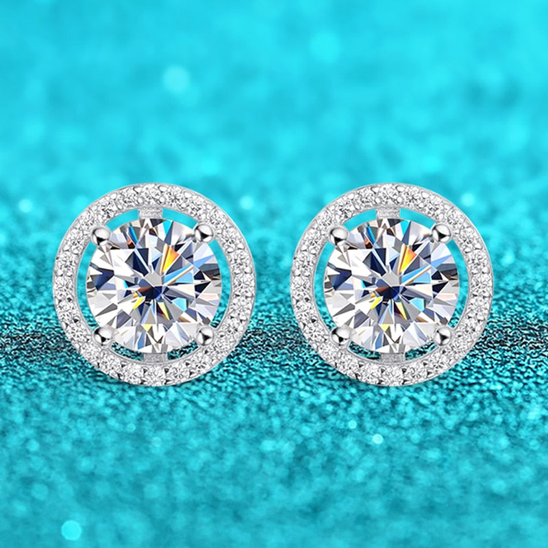 The Quinn Moissanite Earrings