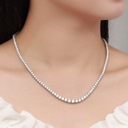 The Carissa Moissanite Necklace